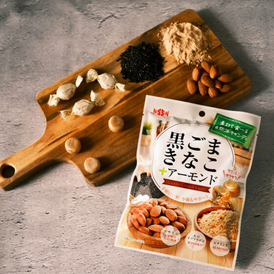黒ごまきなこ+アーモンド